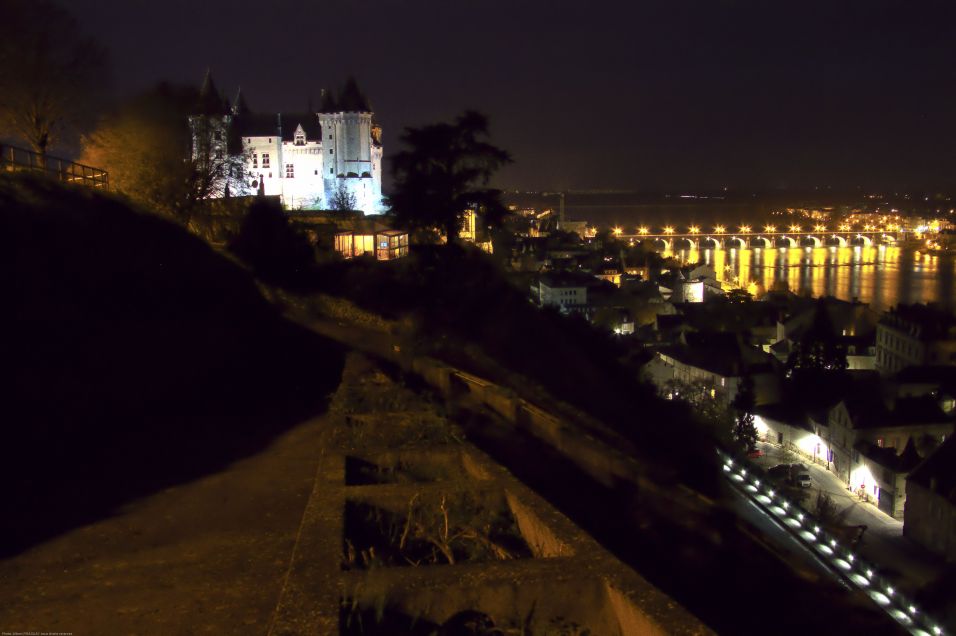 Chateau de Saumur nuit